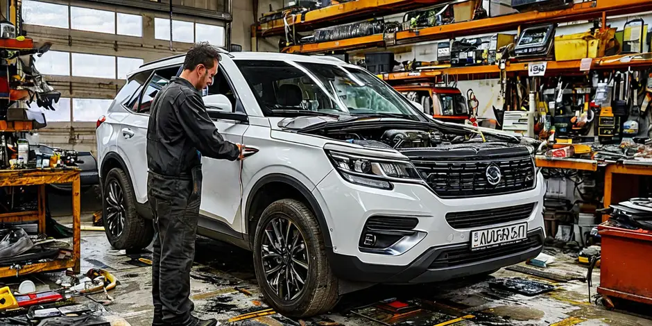 Замена свечи накаливания SsangYong Actyon