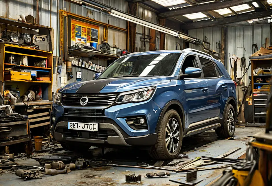 Замена воздушного фильтра Санг Йонг Кирон